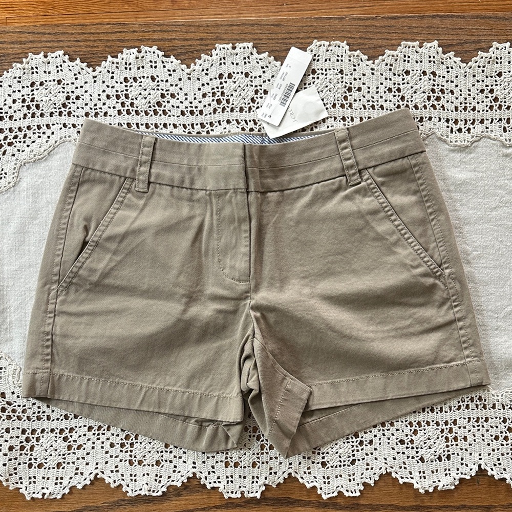 J. Crew Chino Tan Shorts